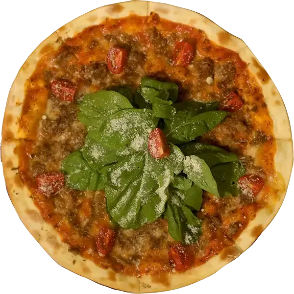Kavurmalı Pizza (Large)