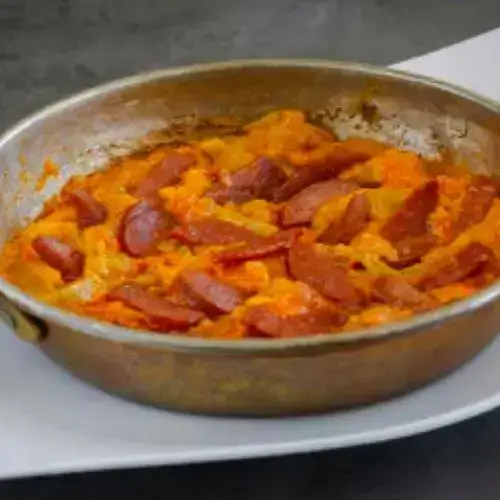 Menemen with Sucuk