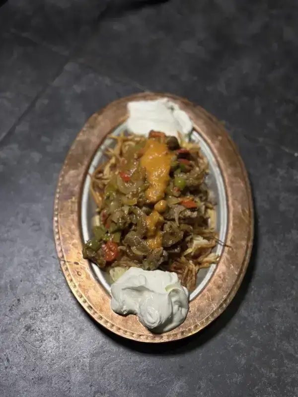 Çökertme Kebab with Moon Meatballs
