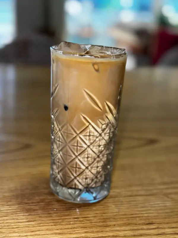 Iced Toffee Nut Latte